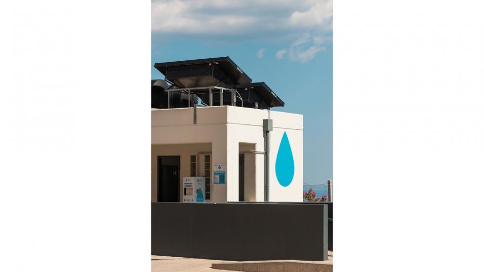  «Νερό από τον αέρα» σε ακόμα 10 χώρους στάθμευσης της Ολυμπίας Οδού!